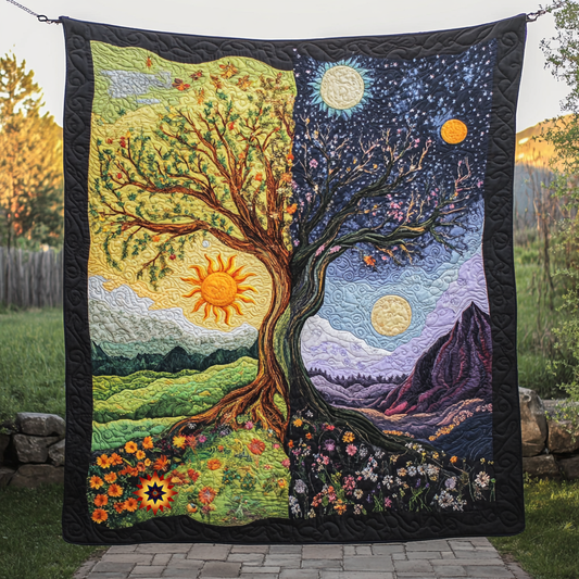 Four Seasons Tree Of Life WU1212010CL Quilt