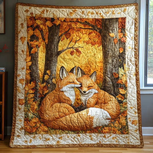 Fox Lover YR0201017CL Quilt