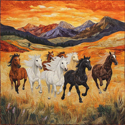 Freedom Horses XR0808016CL Quilt