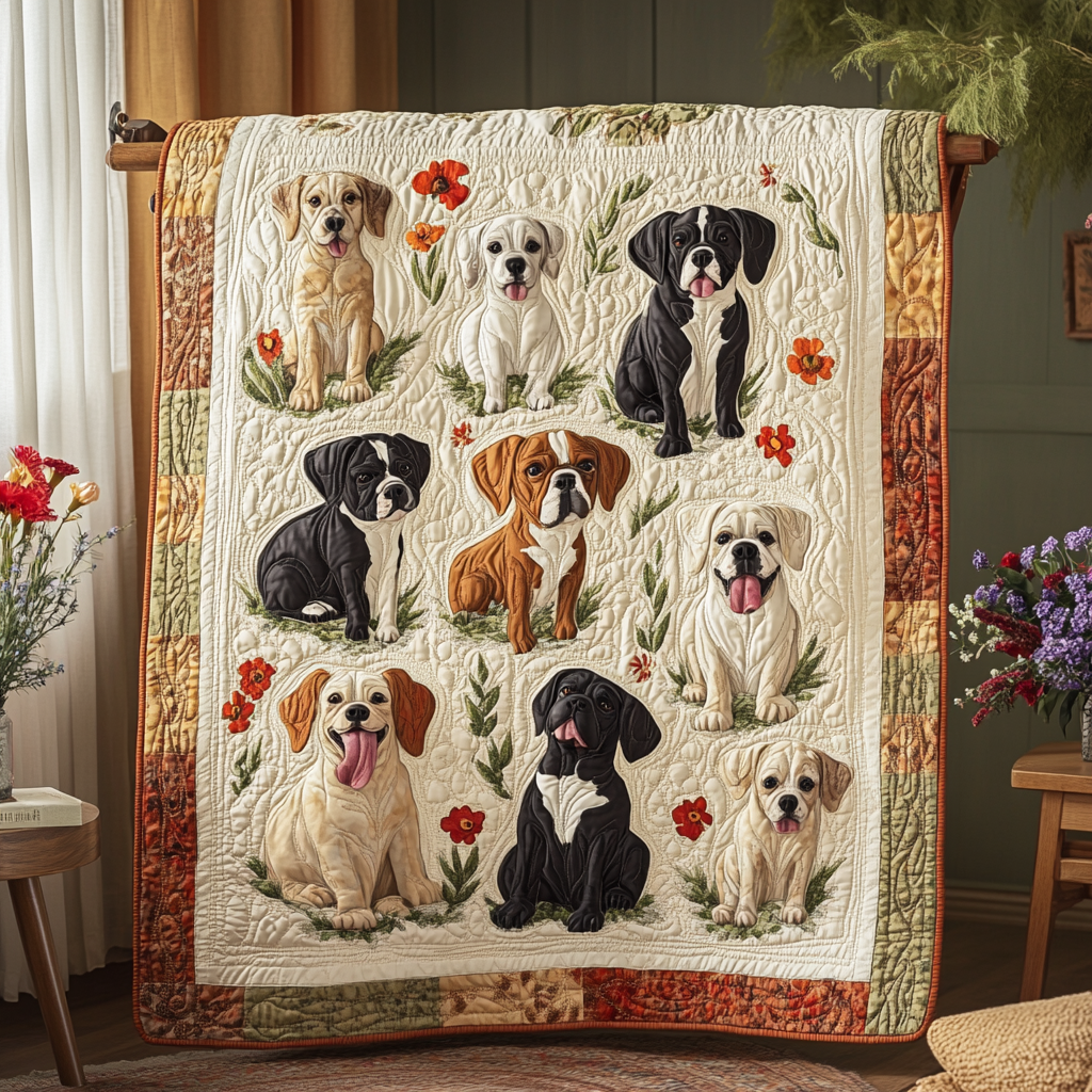 Furry Friends YR0201021CL Quilt