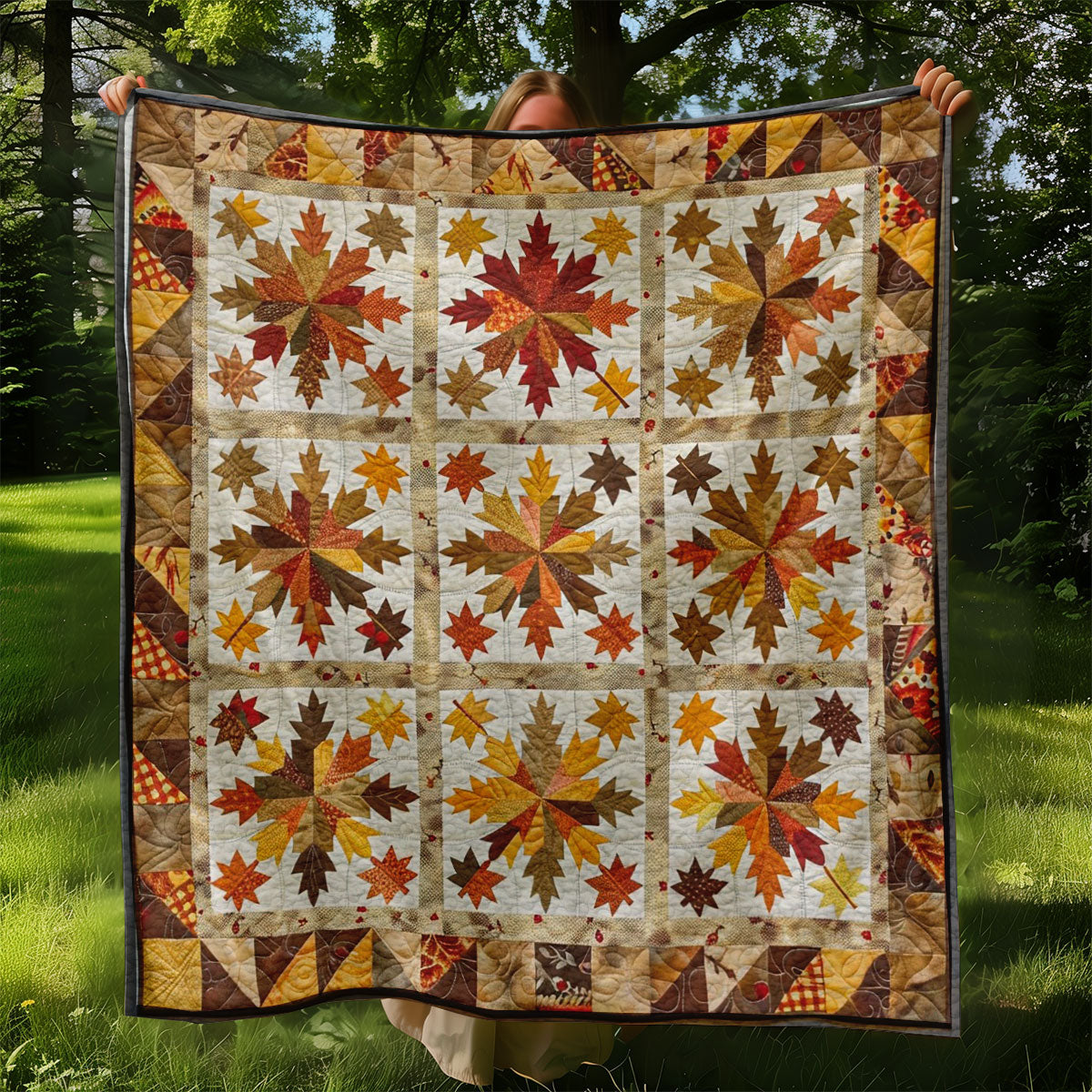 Autumn Pattern WO2708020CL Quilt