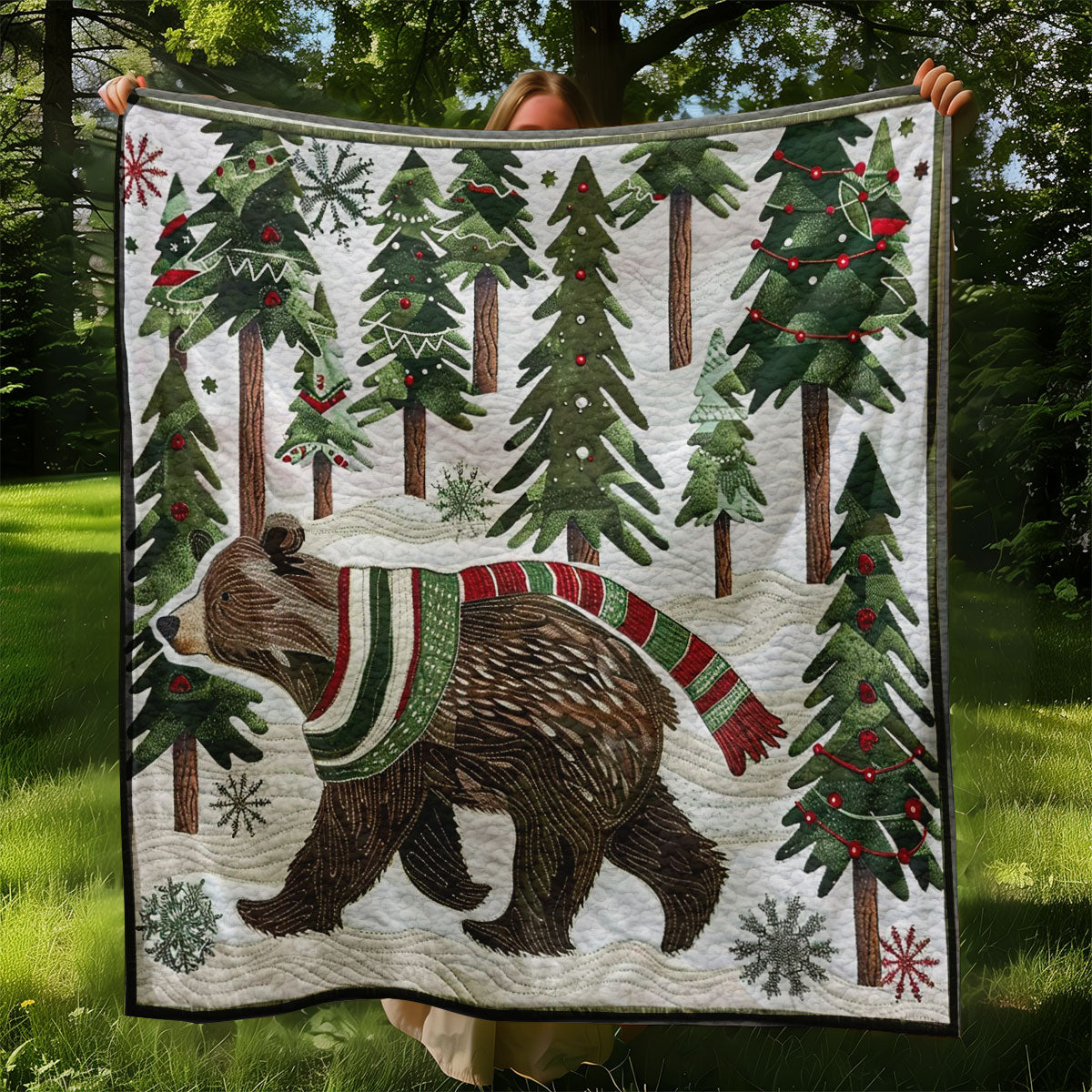 Bear And The Winter WO2808021CL Quilt