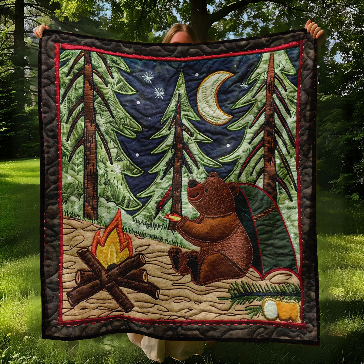 Bear Camping WO2808030CL Quilt