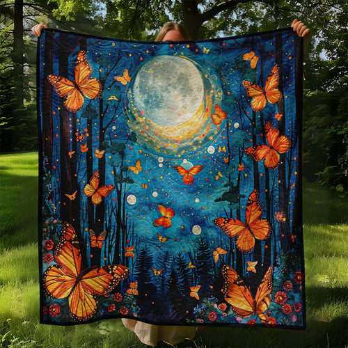 Butterflies Into The Night WO2408018CL Quilt