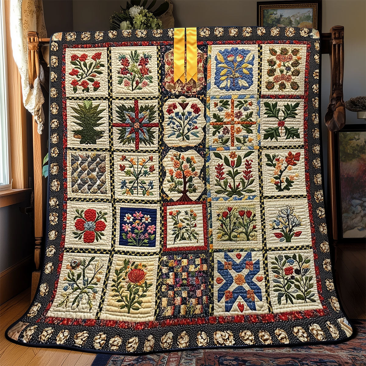 Garden of Stitches YR0602023CL Quilt