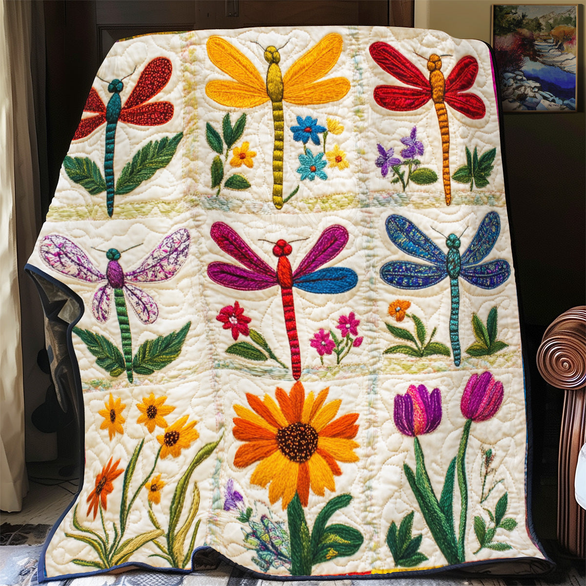 Garden Symphony YR0201026CL Quilt