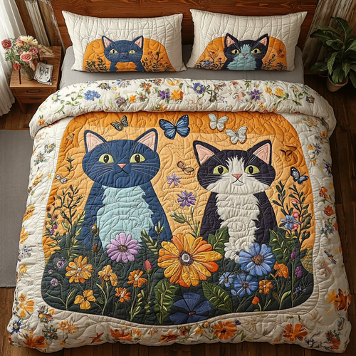 Garden Whiskers YR2201008CL Duvet Cover Set