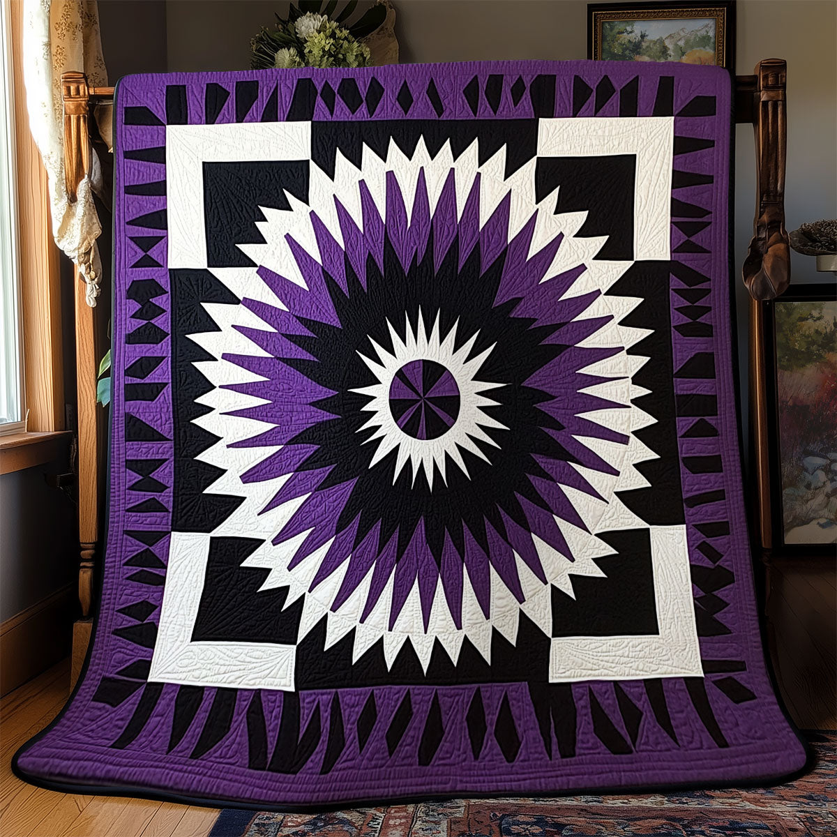 Geometric Aurora YR0502048CL Quilt