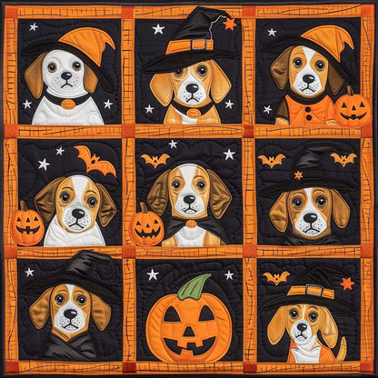 Ghoul Beagles XR1908017CL Quilt