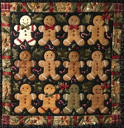 Gingerbread Men XR2008010CL Quilt