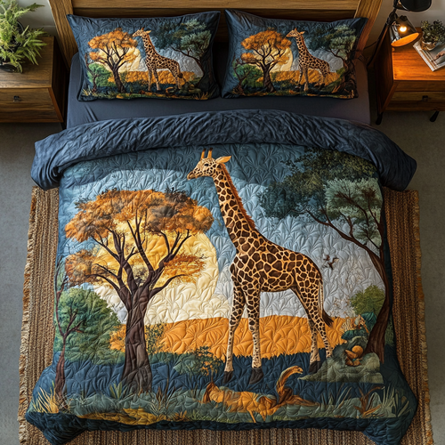 Giraffe Haven YR1702028CL Duvet Cover Set