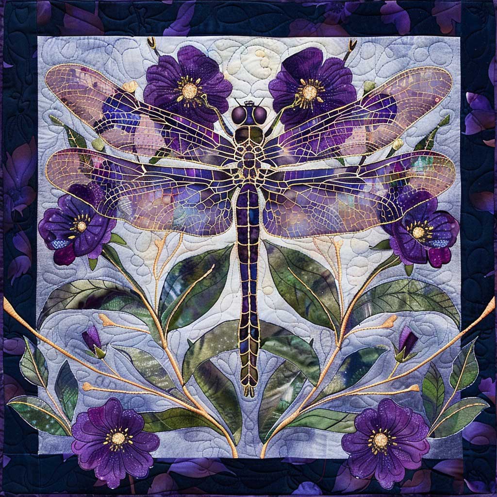 Glassy Dragonfly WM2507001CL Quilt