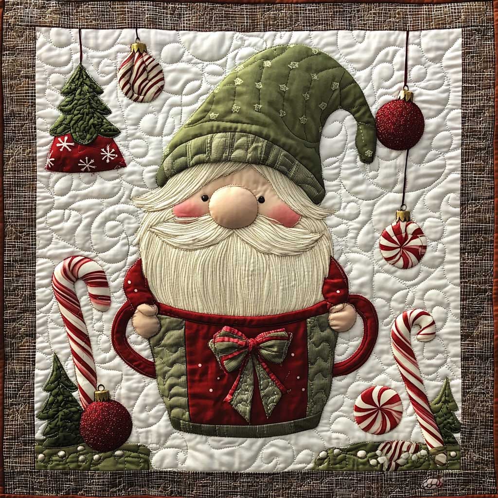 Gnome Coffee Mug Christmas XR1009028CL Quilt