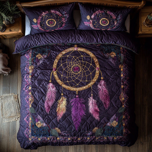 Golden Dreamcatcher WX0603042CL Duvet Cover Set