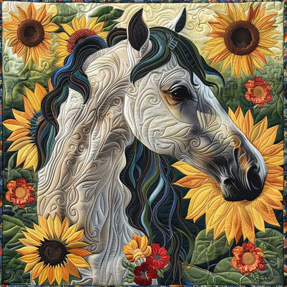 Golden Horizon Horse XR1008034CL Quilt