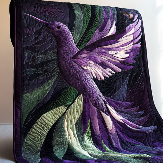 Gorgeous Hummingbird WU1212009CL Quilt