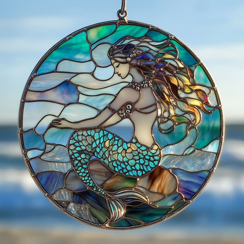Gorgeous Mermaid WU1701035CL Suncatcher
