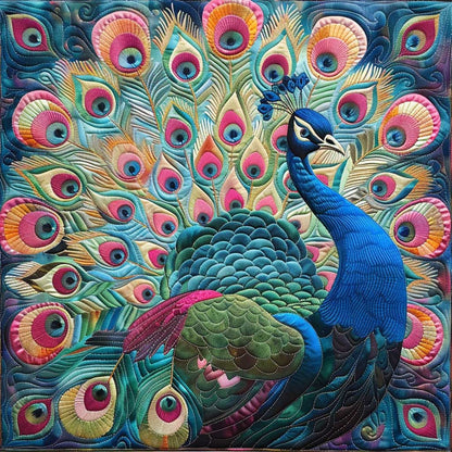 Gorgeous Peacock XR0207003CL Quilt