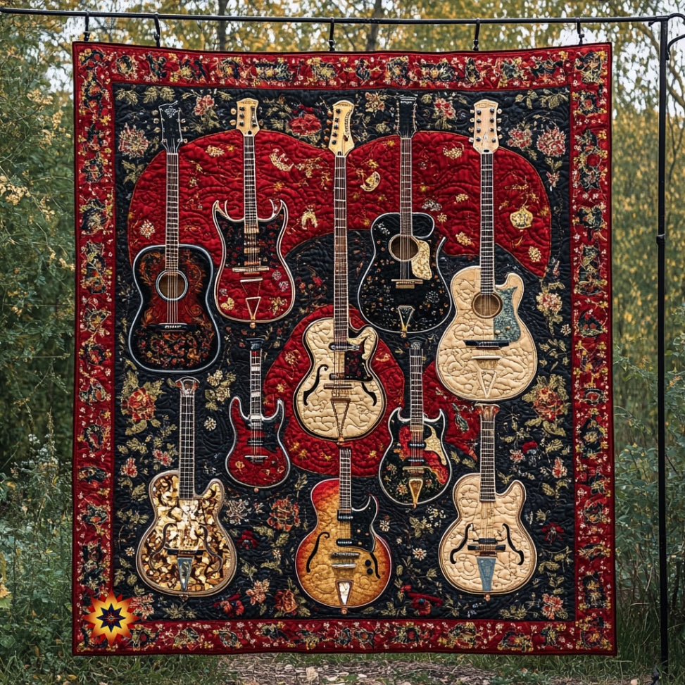 Guitar Rock WU0912031CL Quilt