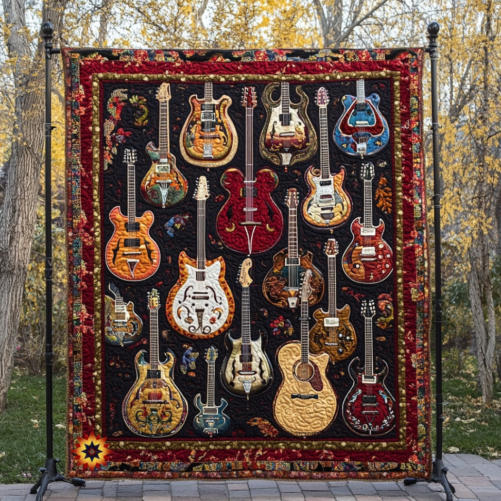 Guitar Rock WU0912033CL Quilt