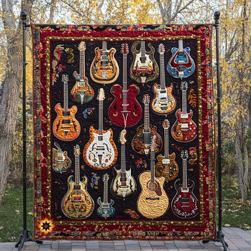 Guitar Rock WU0912033CL Quilt