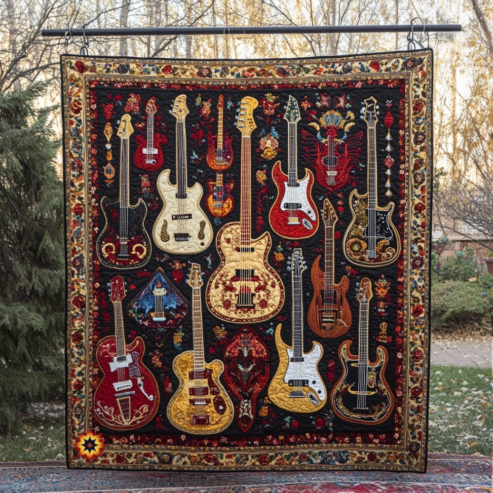 Guitar Rock WU0912034CL Quilt