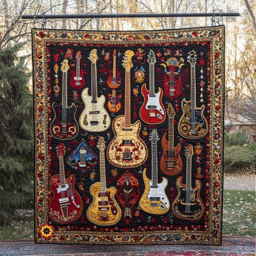 Guitar Rock WU0912034CL Quilt
