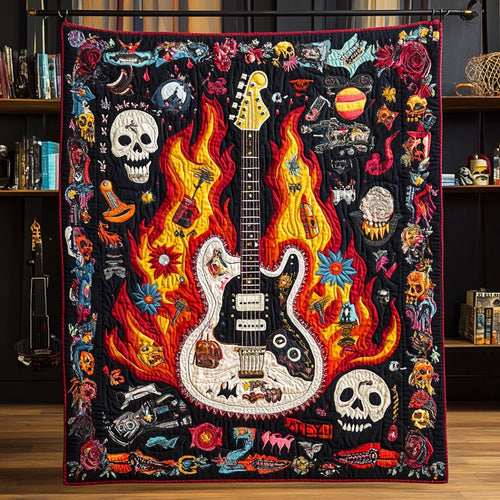 Guitar Rock WU2612083CL Quilt