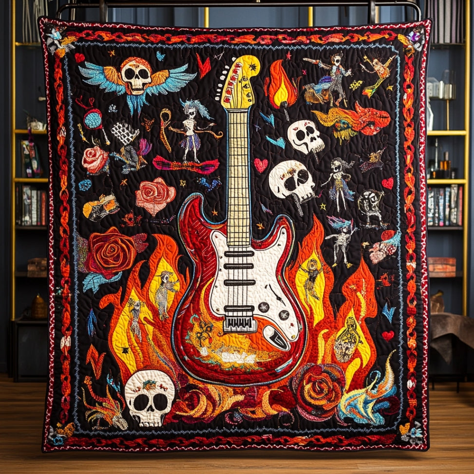 Guitar Rock WU2612085CL Quilt