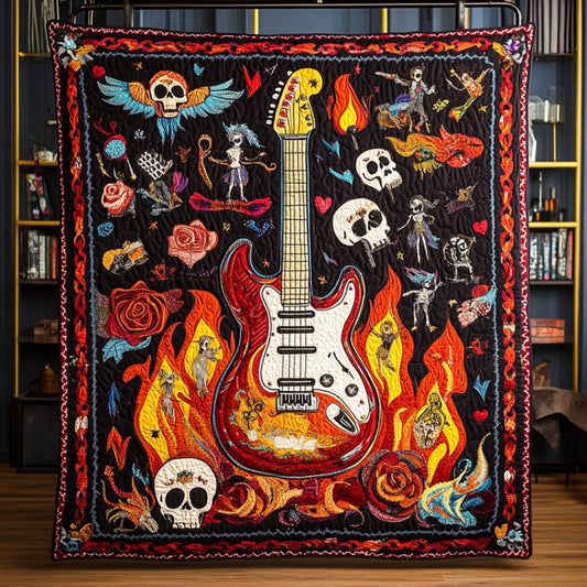 Guitar Rock WU2612085CL Quilt