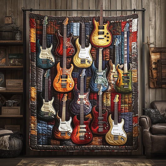 Guitar Wall WU2612124CL Quilt
