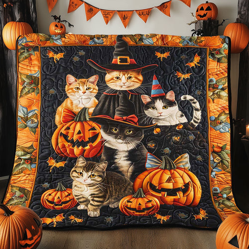 Halloween Cat WJ2608014CL Quilt