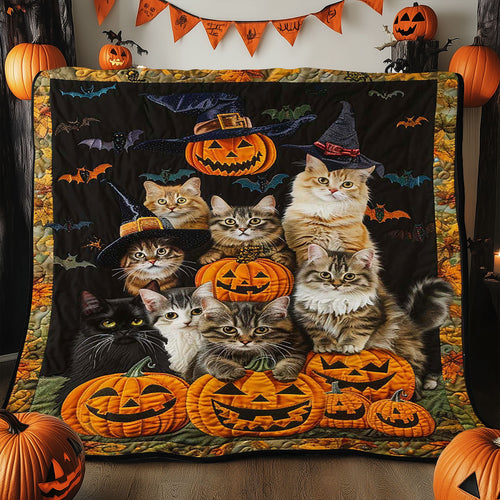 Halloween Cat WJ2908009CL Quilt