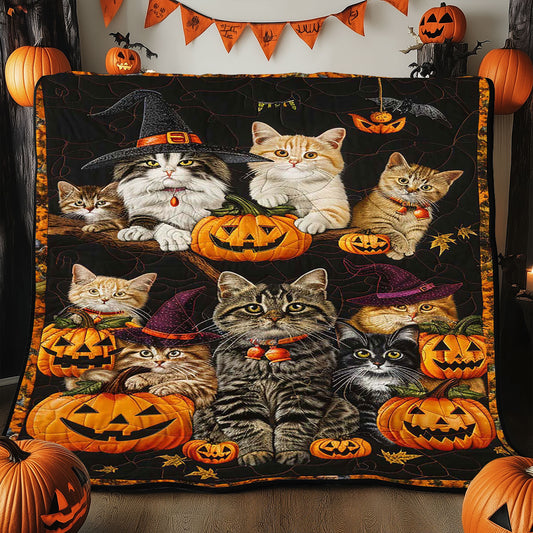 Halloween Cat WJ2908011CL Quilt