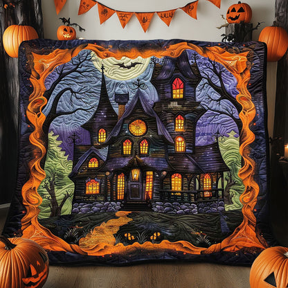 Halloween House WJ0609013CL Quilt