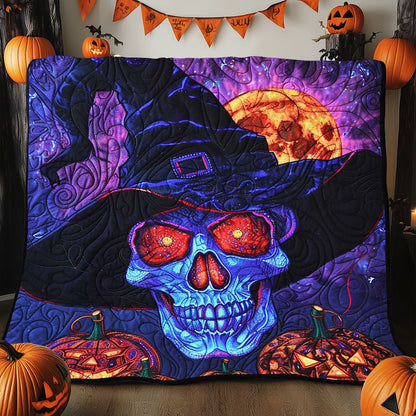 Halloween Is Coming Skull WJ0609014CL Quilt