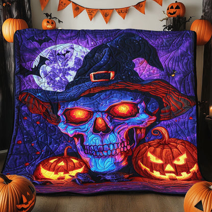 Halloween Is Coming Skull WJ0909018CL Quilt