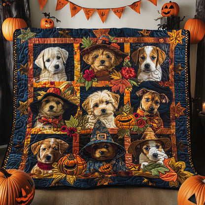 Halloween Puppies WJ0509016CL Quilt