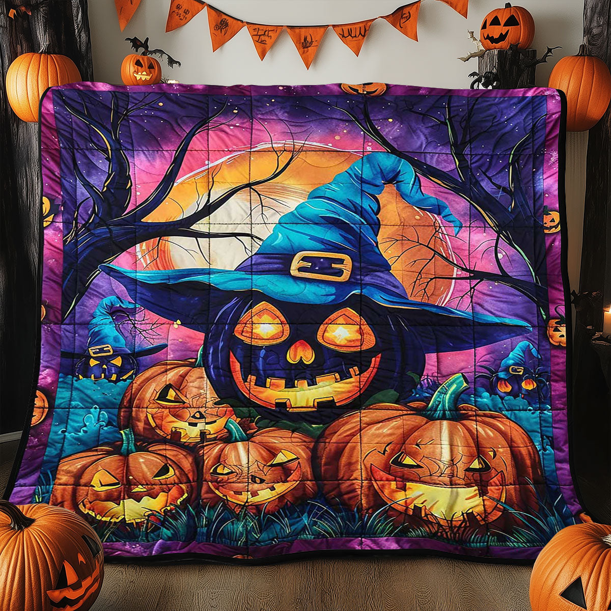 Jack-O'-Lantern WJ0609017CL Quilt