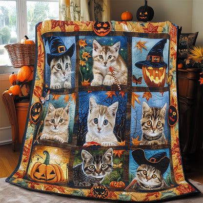 Halloween Cat WJ2608015CL Quilt