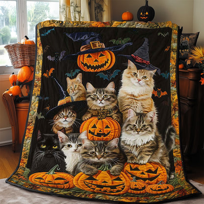 Halloween Cat WJ2908009CL Quilt