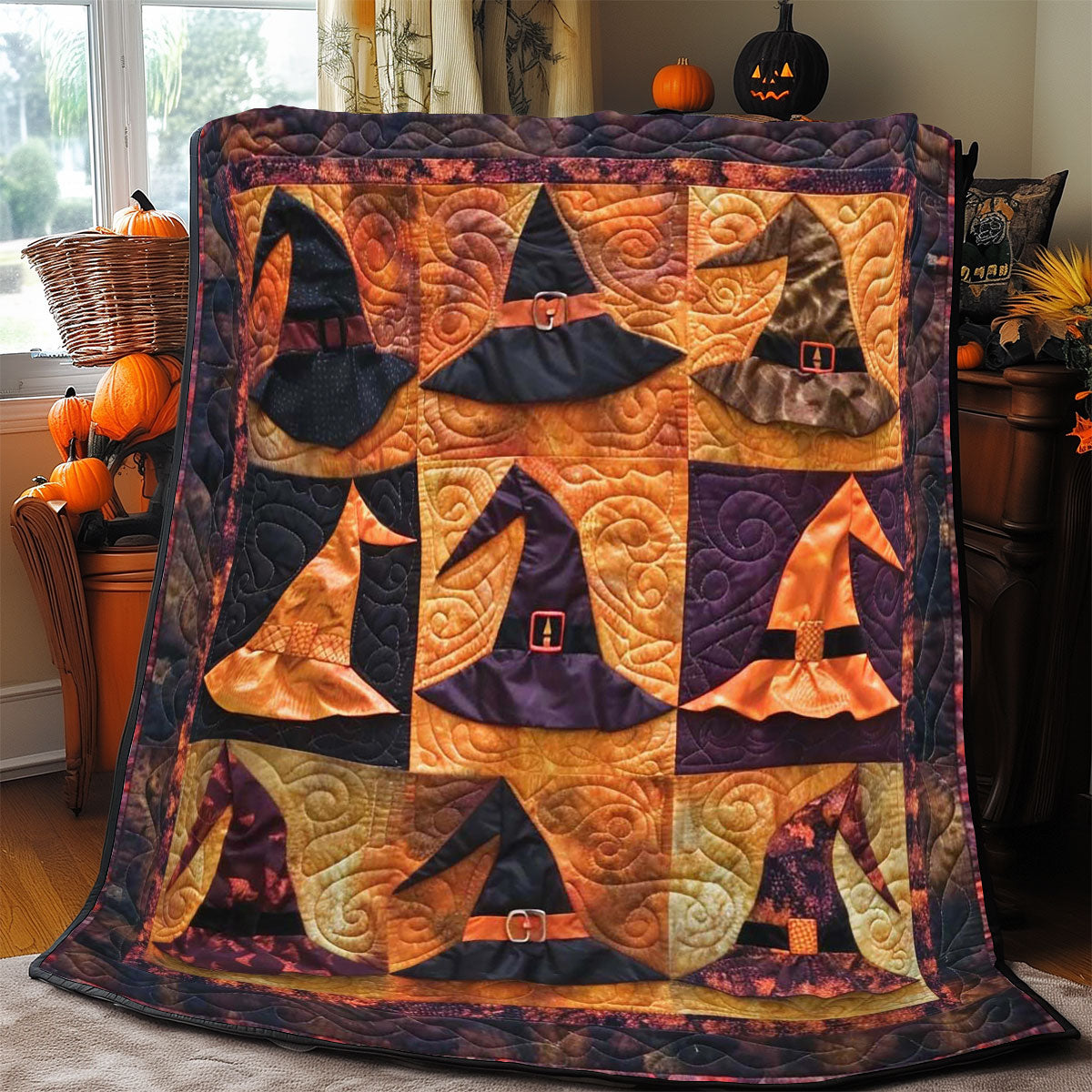 Witch's Hats WJ2708028CL Quilt