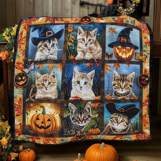 Halloween Cat WJ2608015CL Quilt