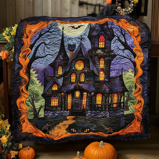 Halloween House WJ0609013CL Quilt