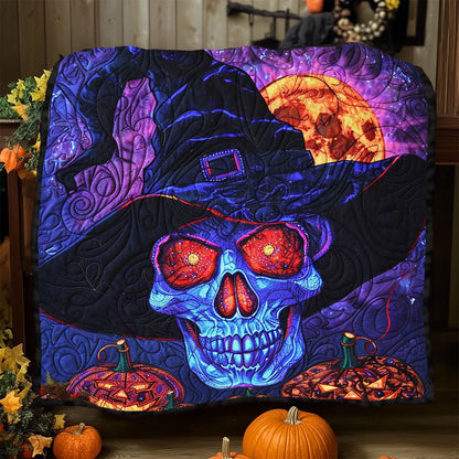 Halloween Is Coming Skull WJ0609014CL Quilt