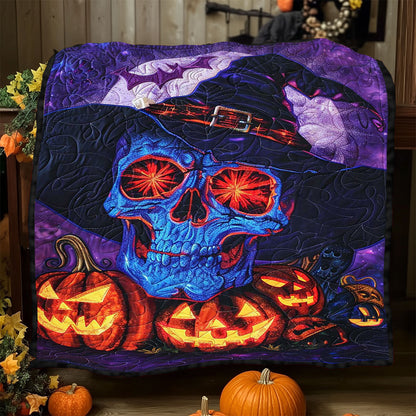 Halloween Is Coming Skull WJ0909017CL Quilt