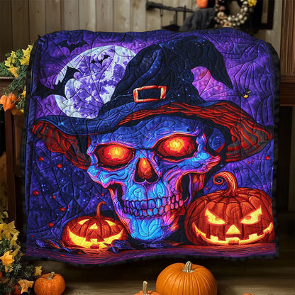 Halloween Is Coming Skull WJ0909018CL Quilt
