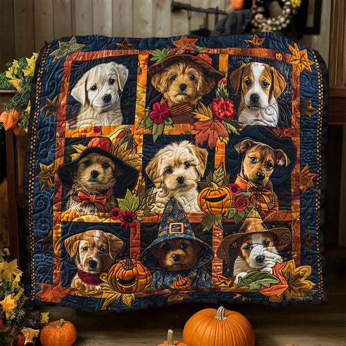 Halloween Puppies WJ0509016CL Quilt