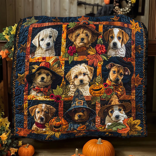Halloween Puppies WJ0509016CL Quilt