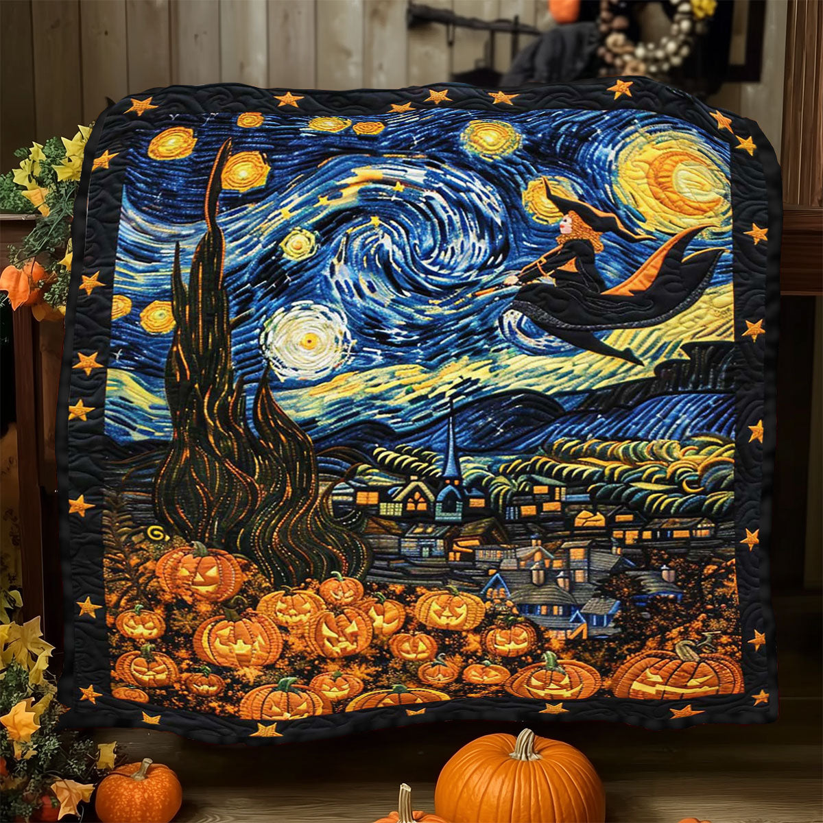 Halloween Witch WJ2108017CL Quilt